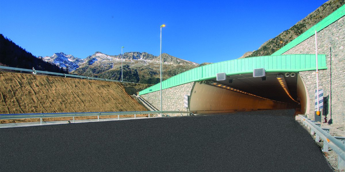 New Vielha tunnel. Lleida
