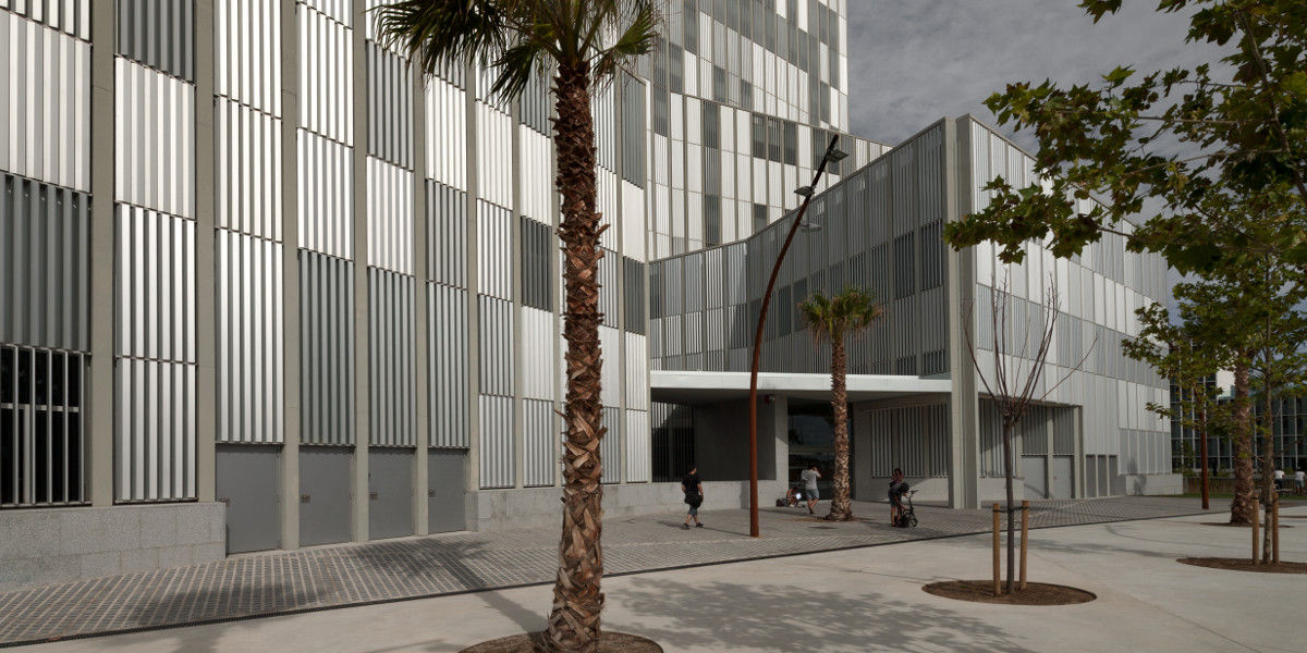 Edifici A del Campus Diagonal-Besós de la UPC. Barcelona